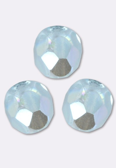 20 Perles Facettes De Bohême Péridot 8 Mm - Marque Preciosa - Fabriqué En France - Neuf