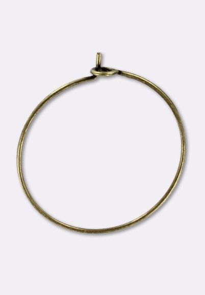 Boucles D'oreilles Créoles En Or 18K 14 Mm - Lisse Et Lapidée - Neuf Avec étiquettes