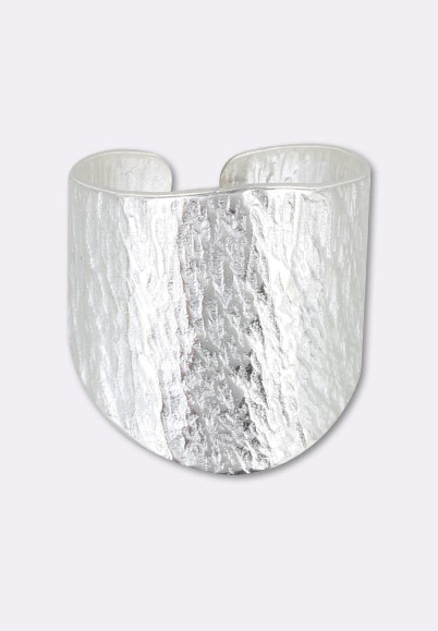 Bague martelée on sale argent