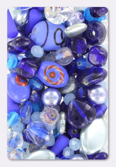 60 Perles à Facettes En Verre De Bohême 5mm - Couleur Blue Zircon, République Tchèque | Pour Création Bijoux