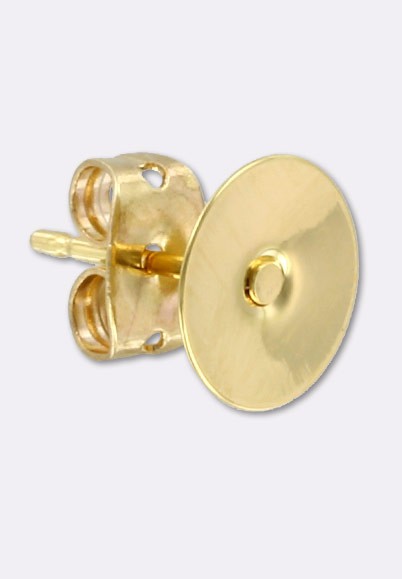 100 Clous à œil 50mm - Laiton Plaqué Or 18K Et Argent 925 - Pour Fabrication De Bijoux, Perlage DIY - 12