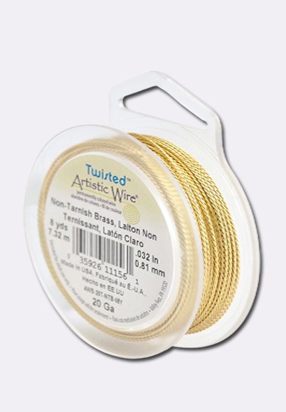 Corde à Linge Acier Laiton Corderie Italiane - 5mm, 50m, Transparent