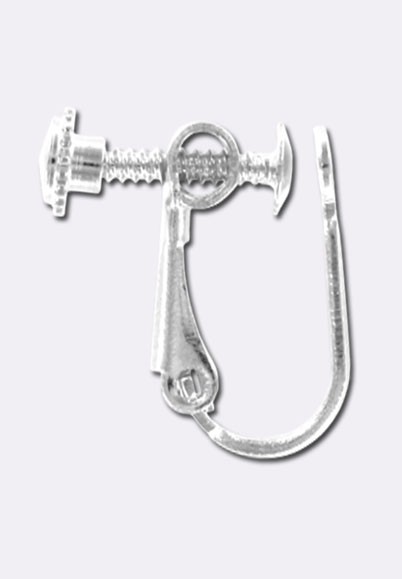 Boucles d'oreilles pendantes en argent avec épingle en argent | Boucles d'oreilles à clip avec long pompon disponibles