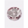100 Perles Facettes Swarovski Light Amethyst 4mm - Neuf - Fabriqué En France