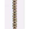 100 Perles Facettées De Bohême - 4 Mm - Couleur Bronze Or Vitrail - Marque Preciosa - Neuf