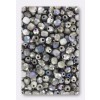 100 Perles Facettées Bohemia 4mm – Couleur Saphir, Preciosa, Fabrication France, Neuves