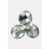 10 Perles Facettes De Bohême Preciosa 10 Mm - Pour Création Bijoux, DIY - Neuf