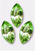 Navette 4228 10x5 mm peridot F x1