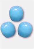 Facette 3 mm turquoise opaque x50