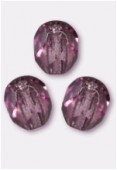 Facette 4 mm amethyst x50