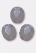 Facette 4 mm grey opal x50