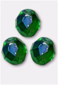 Facette 8 mm emerald AB x12