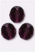 Facette 10 mm dark amethyst x6