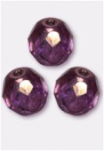 Facette 10 mm lumi amethyst x6