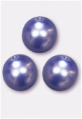 Ronde nacrée 8 mm lavande x6