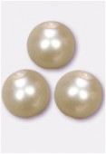Ronde nacrée 10 mm perle x4