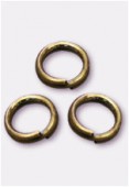 Anneau ressort 5 mm bronze x50