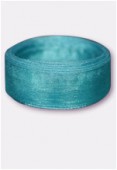 Ruban organza turquoise x43m