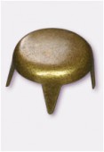 Rivet plat 5 mm bronze x24