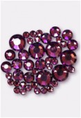 Strass 2088 3 mm / 5 mm / 7 mm amethyst F x42