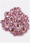 Strass 2088 3 mm / 5 mm / 7 mm light rose F x42