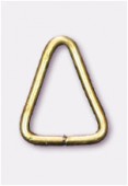 Bélière triangle 7x5 mm bronze x12