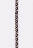 Chaîne jaseron 2 mm cuivre x1 mètre Chaîne jaseron 2 mm cuivre x1 mètre