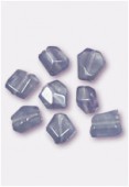 Diamant formes mix + ou - 10 mm tanzanite x8