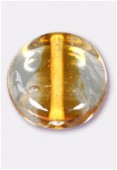 Perle en verre palet VP33 marron x4
