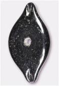 Perle en verre palet VP8 noir x1