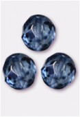 Facette 8 mm genuine stone blue x12