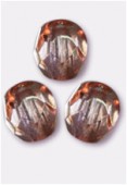Facette 4 mm lumi pink x50