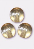 Ronde 6 mm crystal champagne x24