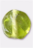 Perle en verre palet VF16 olivine x12