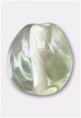 Perle en verre palet VF16 vert clair x12