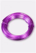 Fil en aluminium 1 mm violet x12m