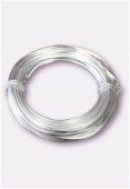 Fil en aluminium 1 mm argent x12m