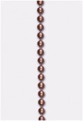 Chaîne boule 2.5 mm cuivre x 1 mètre