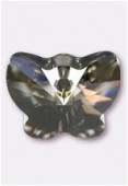 Pendentif papillon 6754 18 mm crystal golden shadow x1