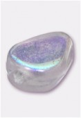 Perle en verre palet HRB2 cristal irisé x12