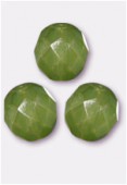 Facette 10 mm milky olivine x6