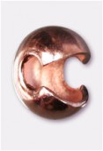 Cache perle à écraser 4 mm cuivre x24