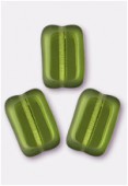 Palet rectangle 12x8 mm olivine x4