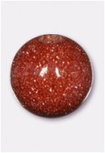 Goldstone brown ronde 4 mm x12