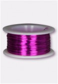 Fil de cuivre Artistic Wire 0.40 silver plum x27,43m