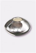 Argent 925 intercalaire saucer 3,3x2 mm x 10