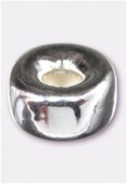 Argent 925 intercalaire rondelle 8,3x4,2 mm x 1