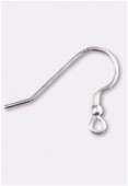 Argent 925 crochet d'oreille x2