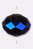 Rondelle Celebrity Crystal 10x14 mm blue iris x1