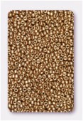 Rocaille 2 mm gold matte x20g